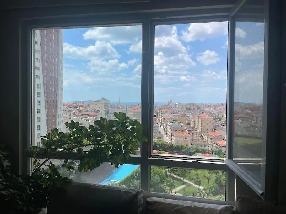 Appartamento Acik Havuz Ve Deniz Manzarasi Sunan Site Ev Provincia di Provincia di Istanbul Turchia